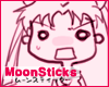 MoonSticks button: 100 x 80