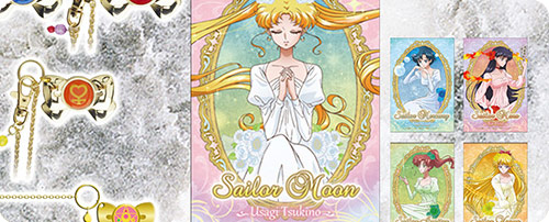 Sailor Moon Crystal × TSUTAYA BOOKS Princess Square Tin Badges