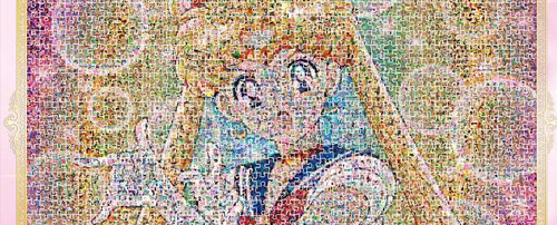 Sailor Moon 1000 Piece Mosaic Puzzle