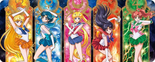Sailor Moon Crystal 5 Senshi 1000pcs Puzzle