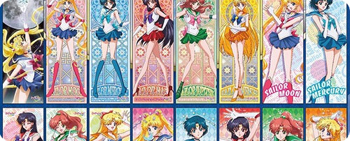Sailor Moon Crystal Charactor Poster Collection Box