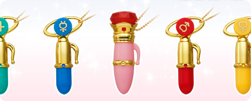 Sailor Moon Disguise & MakeUp Pens Mascot Charms