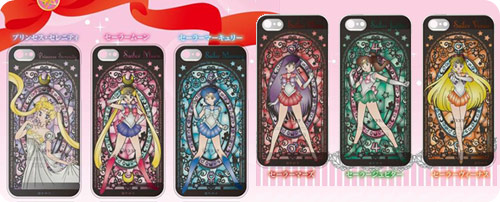 Sailor Moon Stained Glass Design iPhone 5/5S Cases