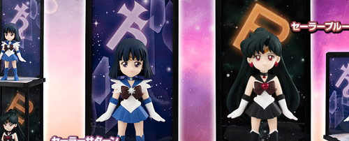 Sailor Pluto and Sailor Saturn Tamashii Buddies Figures