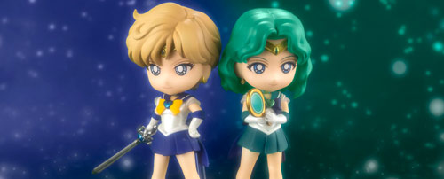 Super Sailor Uranus & Super Sailor Neptune Figuarts MINI