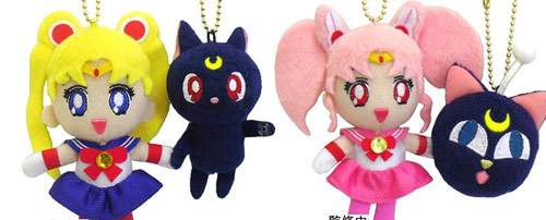 Tsunagete Mascot Sailor Moon & Luna/ Chibiusa & Luna P