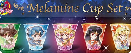 Sailor Moon Melamine Cups