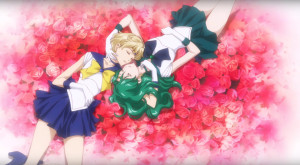 Sailor Moon Crystal Season 3 - Sailor Uranus & Neptune lesbian love