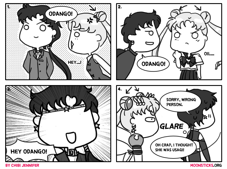 MoonSticks Sailor Moon Comic/Douinshi #21 Seiya's Odango Obsession featuring Seiya Kou/Sailor Star Fighter and Usagi Tsukino/Sailor Moon