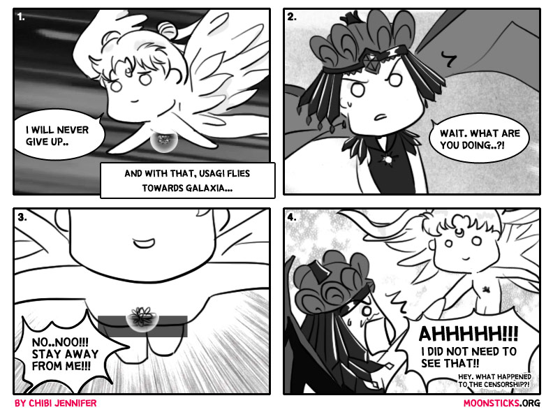 MoonSticks #65 Usagi's Final Showdown featuring Usagi Tsukino/Sailor Moon and Sailor Galaxia/Chaos