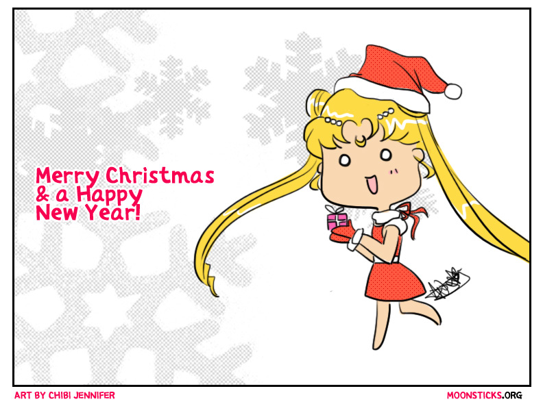 Usagi as Chibi Sexy Santa - Merry Christmas from MoonSticks