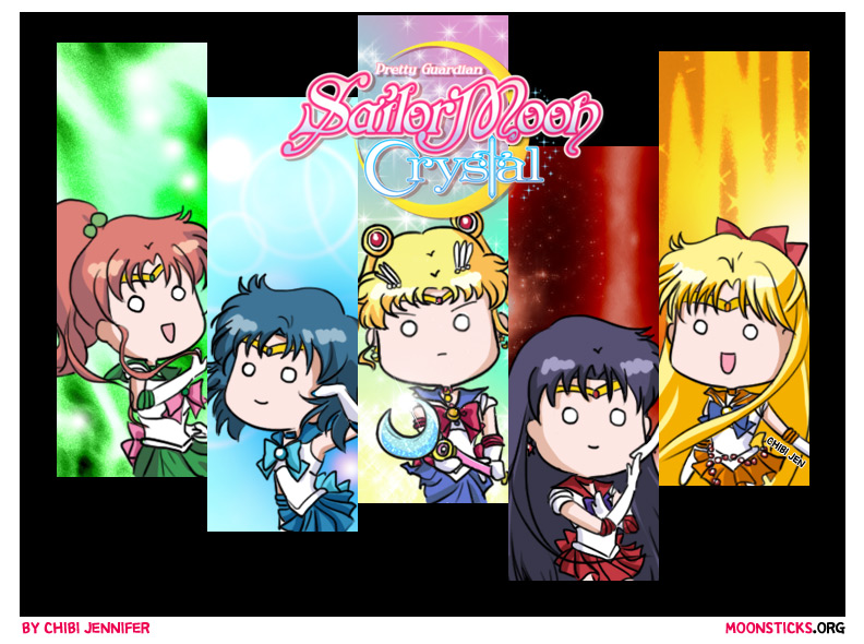 Pretty Guardian Sailor Moon Crystal Sailor Senshi Character Designs