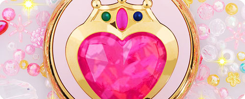 Sailor Chibi Moon Prism Heart Compact Mirror Case 'Girls Memory Series'