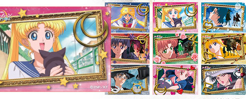 Sailor Moon Crystal × TSUTAYA BOOKS Tin Badges (Scene Version)