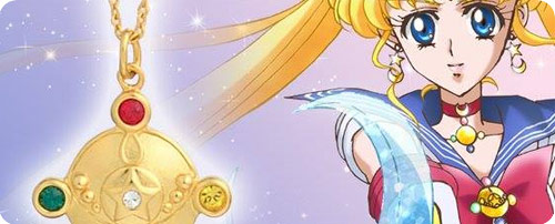 Sailor Moon Crystal Brooch Necklace