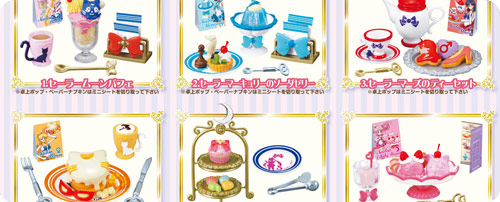 Sailor Moon Crystal Cafe Sweets Re-Ment