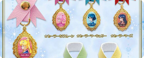 Sailor Moon Crystal Ribbon Bag Charms