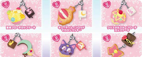 Sailor Moon Crystal Sweets Mascots Set