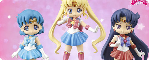 Sailor Moon Crystal UFO Catcher Girls Memories Mini Figures Set 1