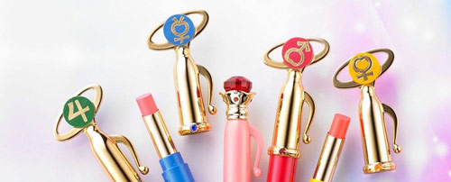 Sailor Moon Make-Up Moisture Rouge Senshi Transformation Pens