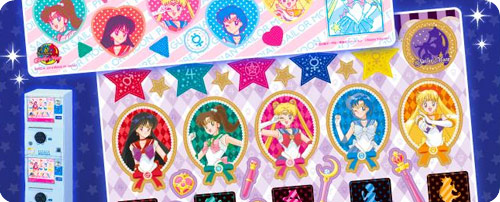 Sailor Moon Metal Sticker Sheet