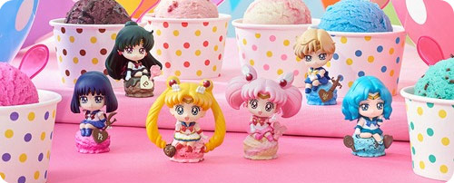 Sailor Moon Petit Chara Ice Cream Box Set