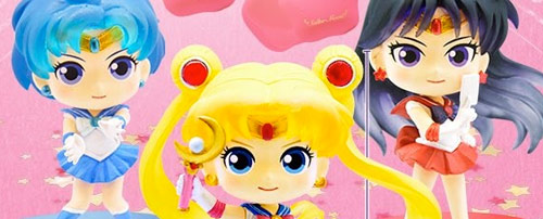 
Sailor Moon Twinkle Statue Set 1: Moon, Mercury and Mars