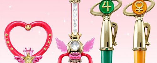 Sailor Moon Wands Miniaturely Tablet Set 7