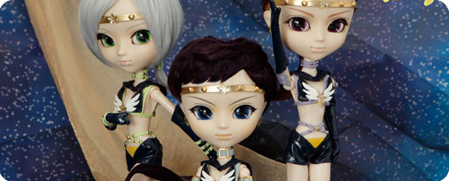 Sailor Starlights Pullip Doll - Fighter, Maker & Healer