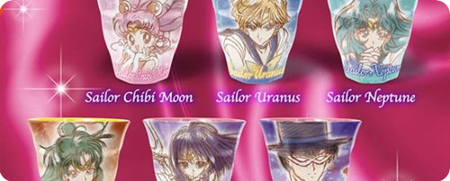 Sailor Moon Melamine Cups Set 3