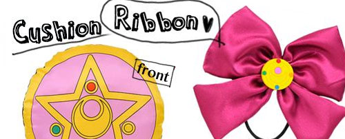 Sailor Moon Ribbon and Cushion